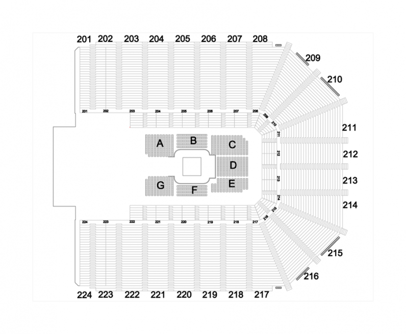 Wright Center Seating Chart