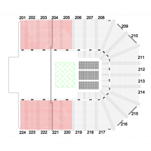 Wright State Nutter Center Seating Chart With Seat Numbers